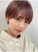 イメチェン/ハッシュカット/レッドブラウン[名古屋栄駅]