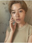 [グレーベージュ/レイヤーロング/前髪パーマ/黒髪/渋谷/渋谷駅]