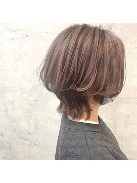 ビビ(BiBi) ウルフマッシュラベンダーカラー