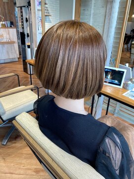 ヘアーショップ エヌアンドエー 越谷店(hair shop N&A) 大人ショート#1 丸みショート/ハイライト/小顔カット