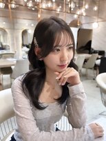 ロンド エスポワール 錦糸町(Lond espoir)&nbsp;韓国くびれヘア　艶々グレージュカラー