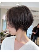 ショートボブ髪型20代30代40代50代前髪あり前髪なし面長丸顔小林