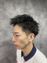 スピン 本八幡(SPIN)&nbsp;ベリーショート/ダークアッシュ/ニュアンスパーマ/韓国マッシュ