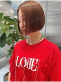 【森千晶】ナチュラルにまとまる前髪なし前下がりミニボブ