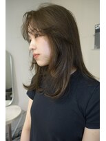 ランプヘアー(LAMP hair) W color / Olive beige