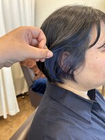 ヘアーブランドジン パルト(HAIR BRAND Jin Palt)&nbsp;ショートヘアにはポイントカラー