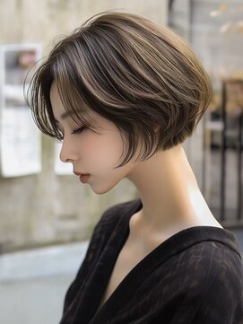 アルトリスト(Altruist Aging×HAIR&SPA) ★ダークアッシュ大人ガーリーボブ着物似合わせカット/髪質改善
