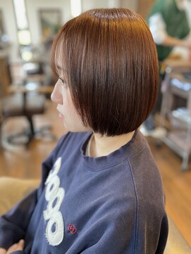 美容室 ルチア ハワイ(Luccica HAWAII) 【luccicaＨＡＷＡＩＩ/森麻乃】ミニボブ