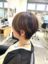 モールヘア 武庫之荘店(MOOL hair)&nbsp;ハイライトで動きをだすショートカット♪