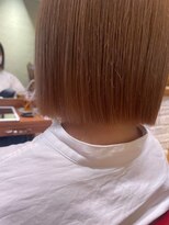 ヘアサロン アティリー(Hair Salon Attirer)&nbsp;西梅田/ボブ/グレーベージュ/白髪ぼかし/ハイライト/ベージュ