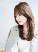 大人可愛い20代30代/髪質改善/ブリーチ/レイヤーカット495