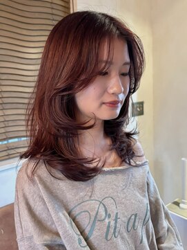 トレス(TRESS) レイヤー/ミディアムレイヤー/ブリーチなし/フェイスレイヤー