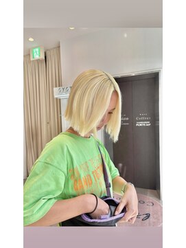 ソワンドブレス 阿倍野店(soin de brace) ブロンド/レディース/小顔