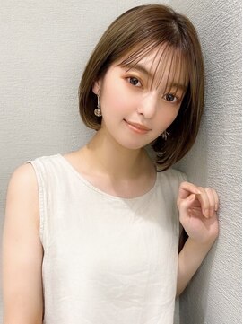 シルクレイ 新宿店(Silk-lei) 大人かわいい丸みショート小顔カット20代30代40代新宿