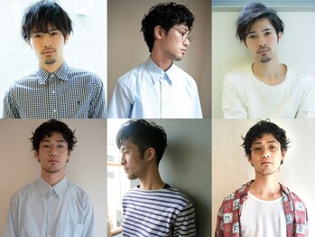 レス 伏見(LESS)の写真/ビジネスからカジュアルまで清潔感と色気のあるメンズのスタイルもお任せ◎骨格や髪質を見極めた高技術♪