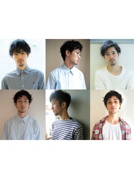 ビジネスからカジュアルまで清潔感と色気のあるメンズのスタイルもお任せ◎骨格や髪質を見極めた高技術♪