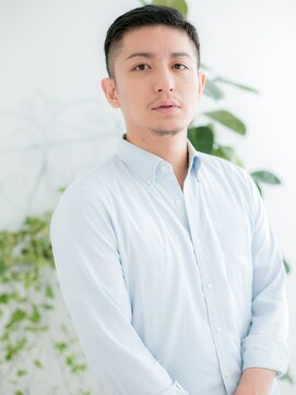 ネル 仙台(Nelu) 仙台/髪質改善/ダークアッシュ×短髪フェード刈り上げショートe