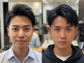 リゴ ヘアー(RIGO hair)の写真/【明石駅から徒歩1分】大人男性から圧倒的支持★Cut￥2200～◎炭酸シャンプー付きクーポン有◎