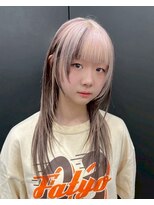 ヌル 神宮前店(Null)&nbsp;セクションカラー/デザインカラー/ケアブリーチカラー/姫ウルフ