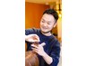 【平日13時以降限定】 好印象カット＋絶品ヘッドスパ(眉カット付き)￥8000