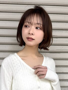 ルフトバイアンビエンテ(Luft by ambiente) 20代30代大人可愛いボブスタイル