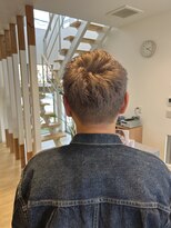 ヘアブロス 水戸店(hair BROS) メンズカット/ハイトーンベージュ