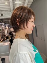 ユルクメゾンシティ 名古屋(JURK MAISON CITY) 【MAI style】レイヤーショート 透明感ベージュカラー