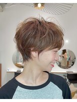 Liora hair【リオラヘアー】【10月上旬NEW OPEN(予定)】 ハンサムショート/レディースカット/ベージュブラウン/天神