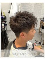 チャンドット(chan.) ≪お客様スタイル≫ トップに動きを出す2ブロックスタイル