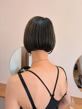ハニーヘアー 掛川店(HONEY HAIR) アンブレラカラーとミニボブ