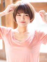 エスヘアー 名古屋 金山(es hair)&nbsp;エアリー×ナチュラルひし形小顔ショートボブ【es hair金山 】
