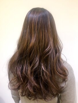 ヒュッゲ ヘアーワークス(hygge hair works) バレイヤージュカラー