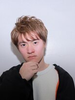 ワンワンオー バーバーショップ 博多店(@110 BARBER SHOP) ベージュ系 マッシュショート