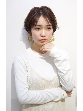 レンジシ オモテサンドウ(RENJISHI omotesando) ラフハンサムショート 毛先パーマ