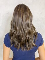 アイティー バイ アルバム 浦和店(IT by ALBUM) アッシュハイライト_セミウェットウェーブ_ba240511