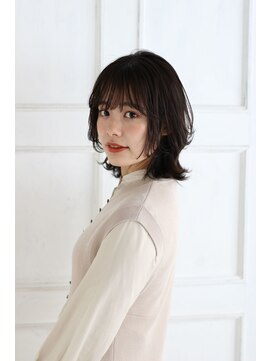 エメ 中崎町(eme) 【eme梅田髪質改善】ゆるふわソフトウルフボブ