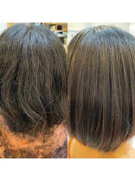 ヘアコレクション アンジュ(Hair collection Unge) 40,50代髪美人の酸性縮毛矯正 【名駅】