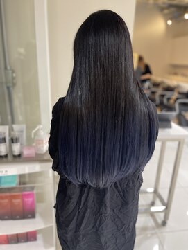 アライブ ハラジュク(ALIVE harajuku) ディープブルーグラデーションカラーryota