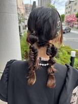 カペリベラ CapelliBella 香里園店 個性派ツインアレンジ☆