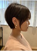 大人かわいいヘア/マッシュショート