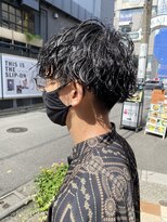 サロンドミルク 新百合ヶ丘店(salon de MiLK)&nbsp;波巻きツイストスパイラルパーマメンズヘア/新百合ヶ丘