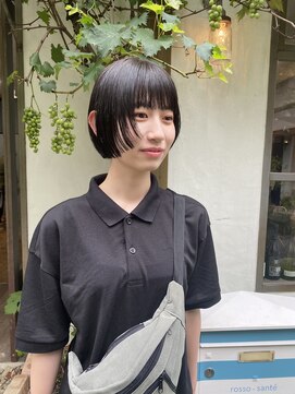 ロッソサンテ(rosso sante) ボブヘア