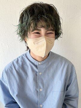 ロナ 岡崎竜美丘店(RONA) マッシュウルフパーマ