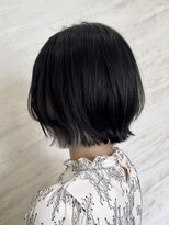 美容室ジャスミン&nbsp;レイヤーボブ×イヤリングカラー【hotaru】　20代30代40代藤枝