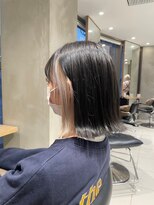 ヘアサロン ガリカ 表参道(hair salon Gallica) 【miko】個性派かわいいホワイトベージュ/大人インナーカラー