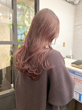 ビューエヒメ(VIEW EHIME) 韓国×顔まわりカット×レイヤーカット×グレージュ