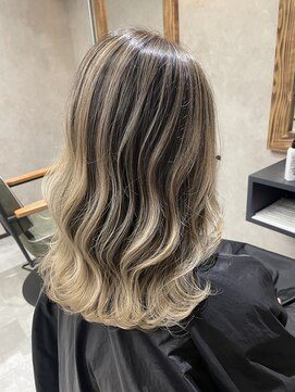 サニー 渋谷(SUNNY) グレーベージュショコラアッシュアッシュミルクティー