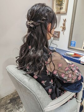 ナルヘアー 越谷(Nalu hair) ハーフアップ/ヘアセット/ヘアアレンジ