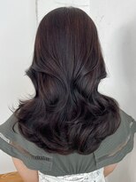 アイティーバイアルバム 松戸店(IT by ALBUM)&nbsp;くびレイヤー美髪レイヤーロンググレージュカラー_ba485251