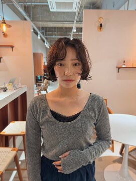 ルッチ 立川(LUCCI) 【HIDETO】ボブ/パーマ/ニュアンスパーマ/ハイナチュラルdesign